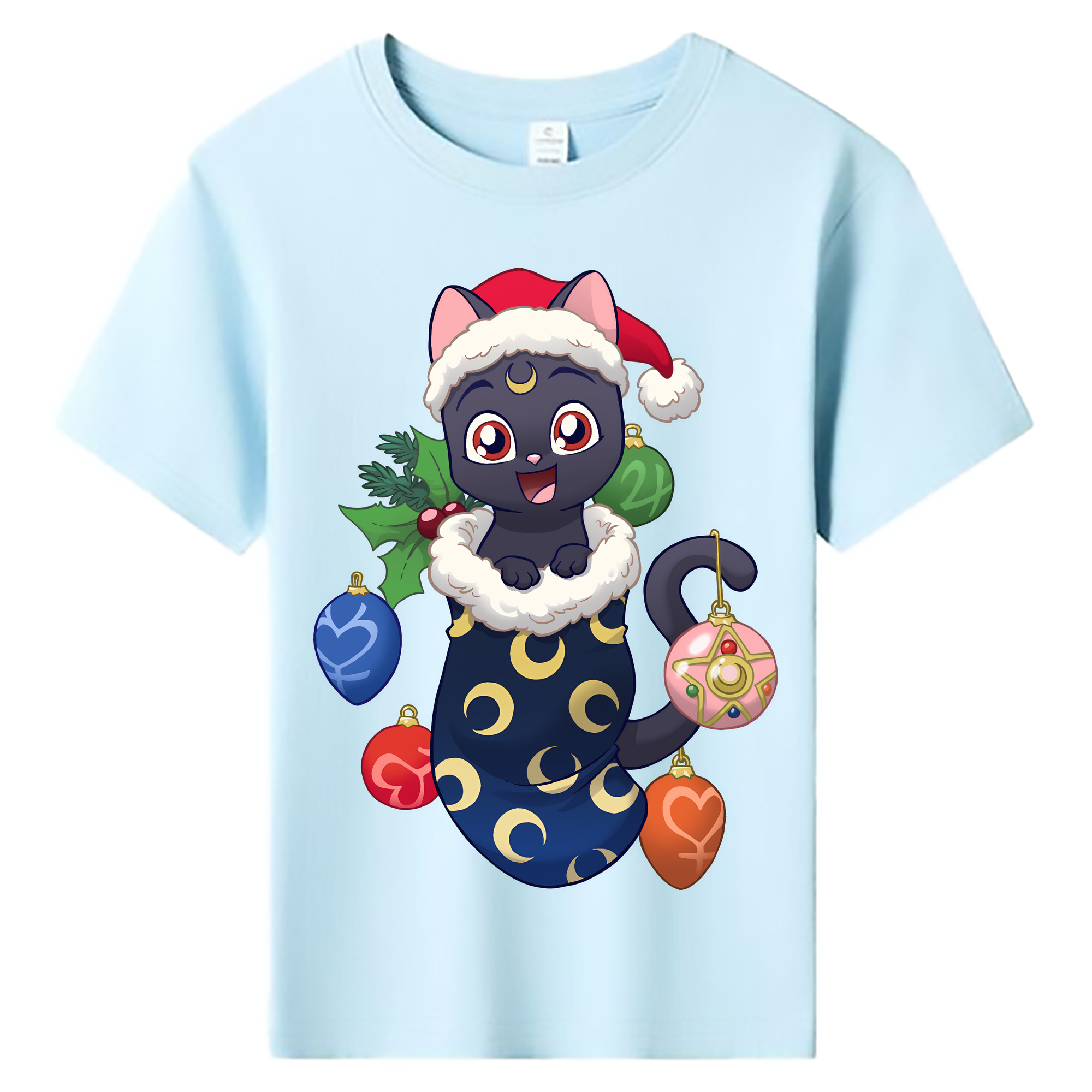 （画像用） 美少女戦士セーラームーン Sailor Moon 綿100％キッズTシャツ（フロントプリント）